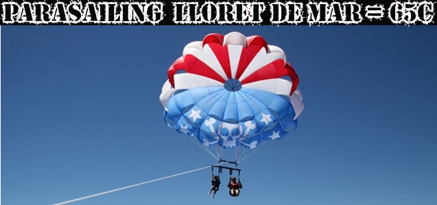 Parasailing en Lloret de Mar