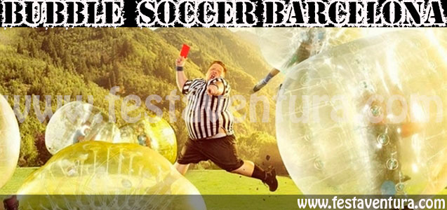 Bubble Soccer Sitges - Duración 1 hora Bubble Soccer / Futbol Burbuja Sitges. Despedidas de soltero y soltera Barcelona