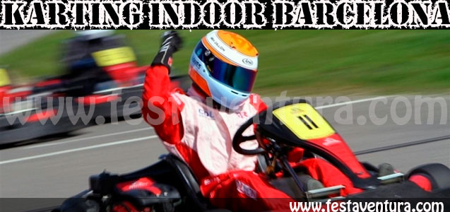 Karting Indoor Barcelona: 38€ SR / 48€ Mini GP / 65€ GP Karting Indoor Barcelona. Despedidas de soltero y soltera Barcelona
