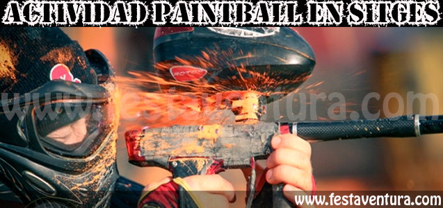 Paintball Sitges: 22€ / 150 bolas / 29€ 300 bolas / 35€ 450 bolas Paintball Sitges. Despedidas de soltero y soltera Barcelona